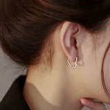 "Simple &amp; Elegant" Heart Shape Earrings