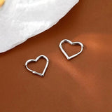 "Simple &amp; Elegant" Heart Shape Earrings