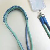 "Always with you" 3-way braided smartphone shoulder bag
