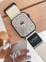 "Leather Tag" PU Leather Apple Watch Band 