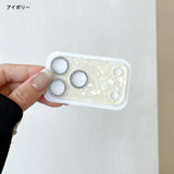 "Jewelry Sparkle" Shell-like IMD Dual-Layer Camera Lens Protector for iPhone 17 Pro / 17 Pro Max