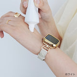 "Quiet Color Matching" PU Leather Apple Watch Band 