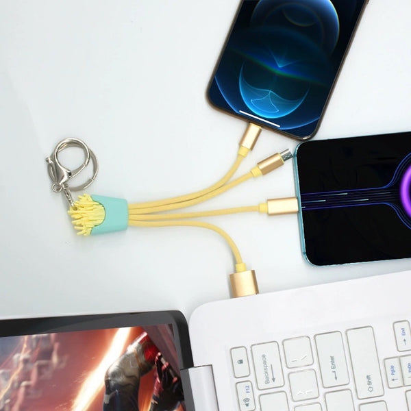 "How about one?" 3-in-1 charging cable