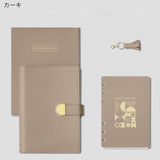 "Simple Notebook for Adults" Magnetic A6 Loose-leaf Notebook