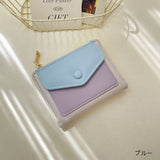 "Good mood color" PU leather mini wallet