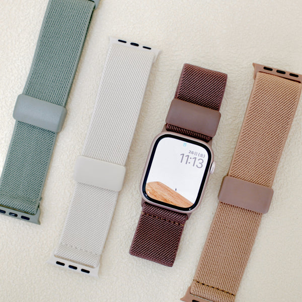 "Wine Red &amp; Graffiti" Apple Watch Band