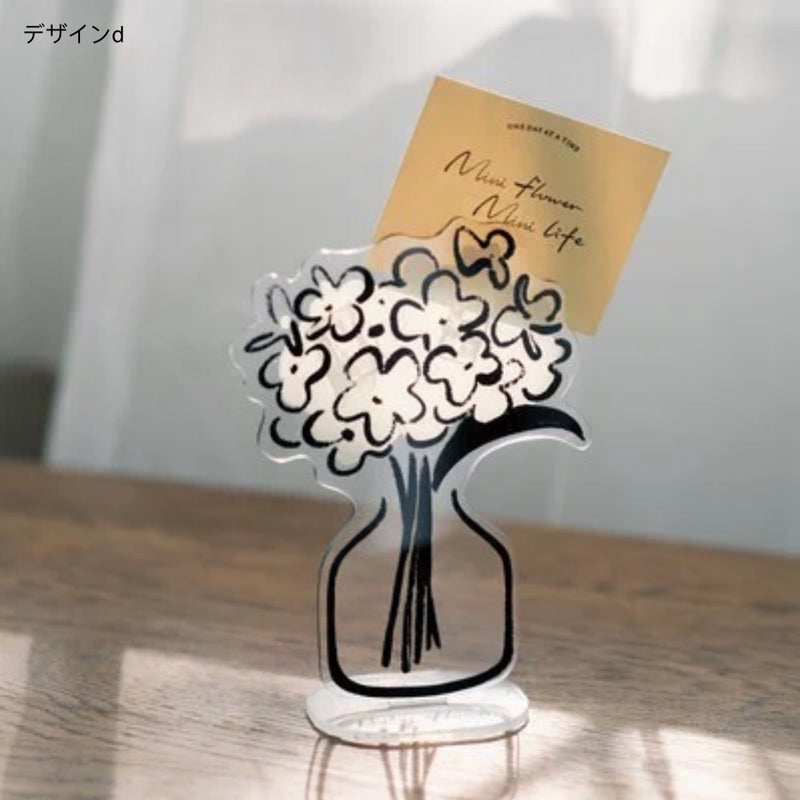 "Decorate your feelings" Clip memo stand