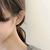 "Simple 6" S925 mini earrings set