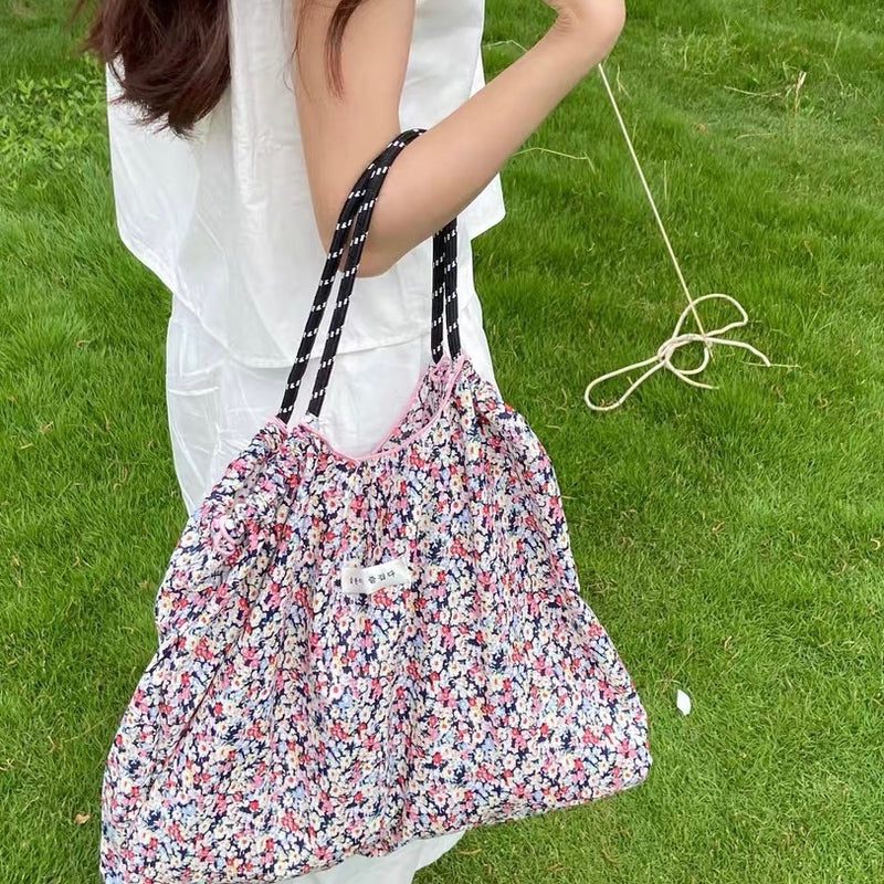 "Flower Furoshiki" polyester bag