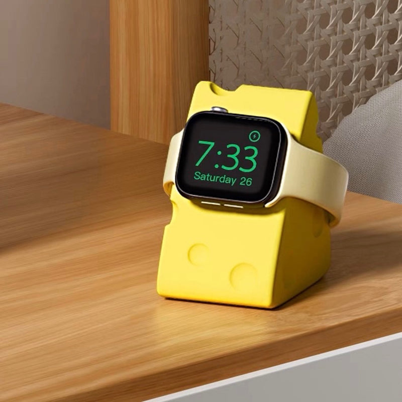 "Mt. Emmental" cheese-shaped smart watch stand