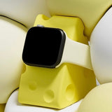 "Mt. Emmental" cheese-shaped smart watch stand