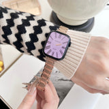 "Fashionable and meticulous" stainless steel Apple Watch band