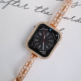 "Lace and Rhinestone" Apple Watch Band
