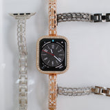 "Lace and Rhinestone" Apple Watch Band