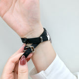 「スターアクセント」PUレザーダブル2重バンド