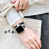 「スターアクセント」PUレザーダブル2重バンド