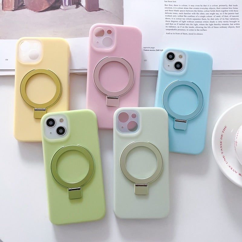 [In stock now] "Colors and Circles" smartphone case with stand