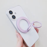 A double-sided magnetic smartphone ring stand that's both smart and beautiful to use.