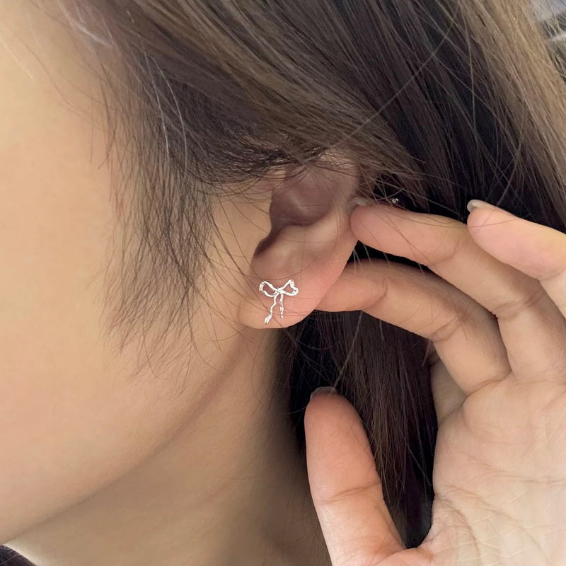 "Pure Flower" Pearl Ring Earrings