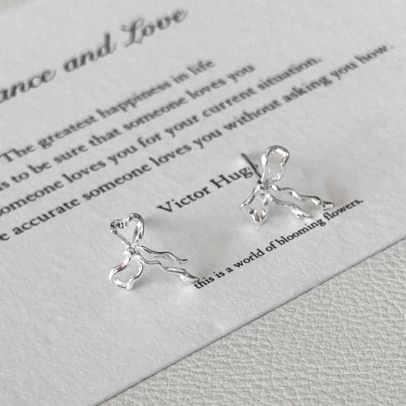 "Pure Flower" Pearl Ring Earrings