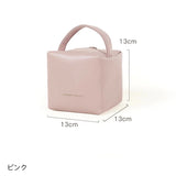 "Colonto Cosmetics" Cube-shaped Cosmetic Bag