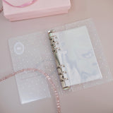 "Lace Cake Sticker Book" M5/A6 personal/A7 size transparent PVC collection book
