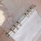 "Lace Cake Sticker Book" M5/A6 personal/A7 size transparent PVC collection book