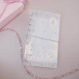 "Lace Cake Sticker Book" M5/A6 personal/A7 size transparent PVC collection book