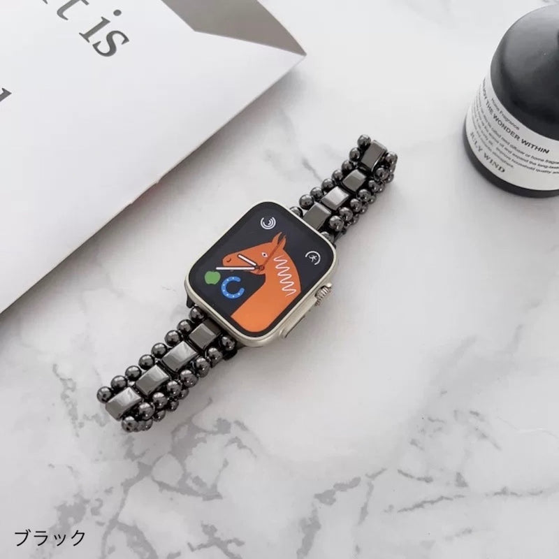 "Connect the Dots" Side Ball Apple Watch Band 