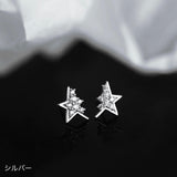 "Star alignment" cut star earrings