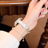 [Brilliant Bracelet] Lace-style Zirconia Apple Watch Band
