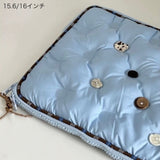 "Device Cushion" Fluffy PC/iPad Storage Case