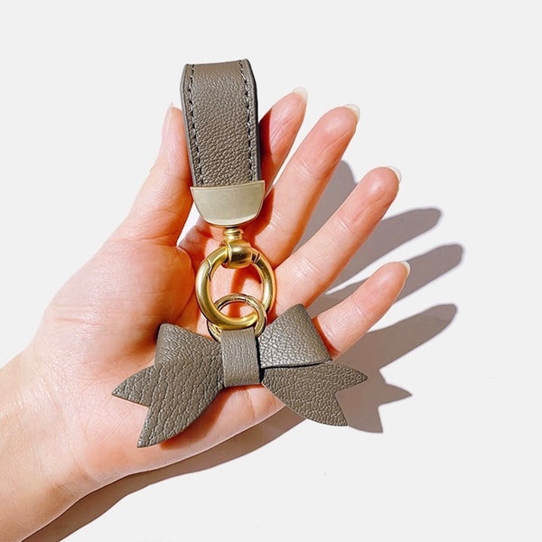 "Cute Proof" Leather Ribbon Charm