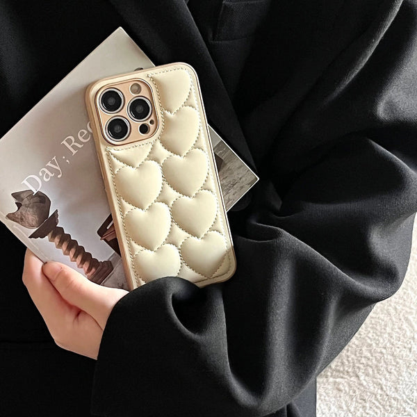 "Deliver my feelings" 3D heart smartphone case