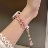 "Adorn your wrist beautifully" Beaded Apple Watch Band