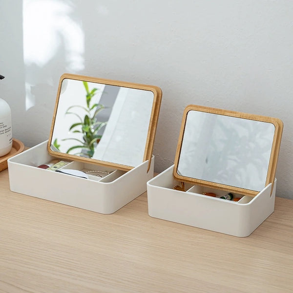 "Reflect Your Heart" Storage Case with Mirror