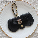 "Lovely Sparkle" Portable Glasses Case with Ribbon