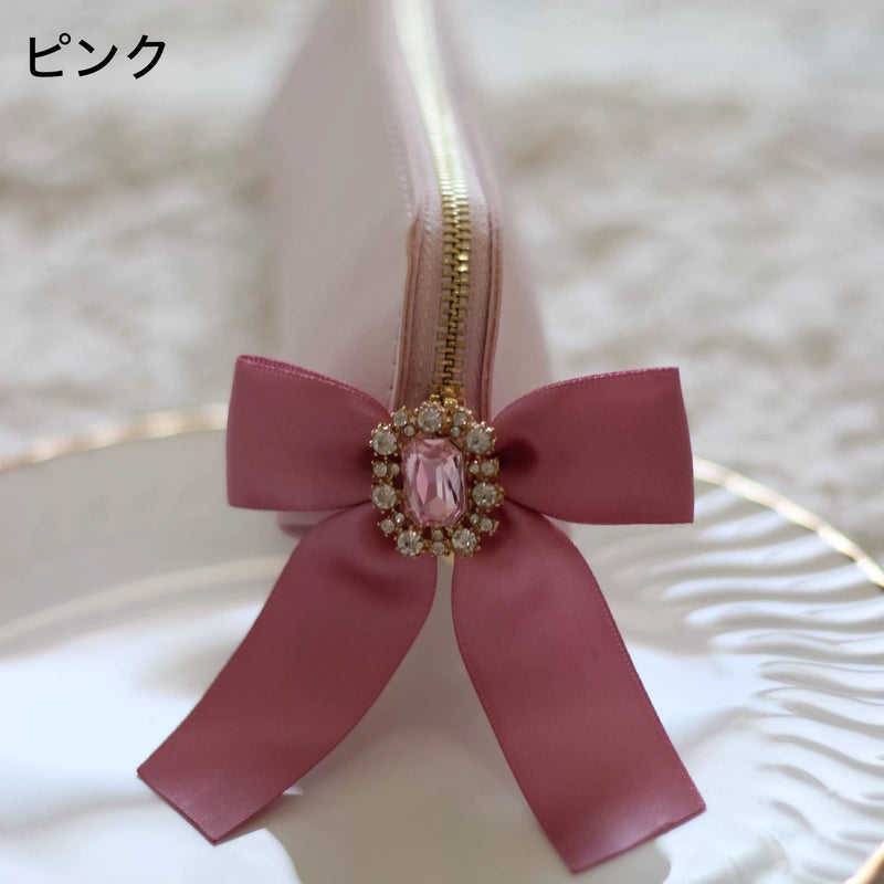 "Sparkling Ribbon" Simple Rectangular Pouch