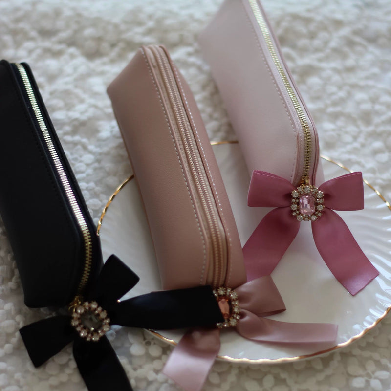 "Sparkling Ribbon" Simple Rectangular Pouch