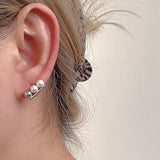 "Maru Mitsu" freshwater pearl earrings