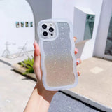 「推し色が、今日の味方になる」手になじむウェーブ デザインシート iPhoneケース