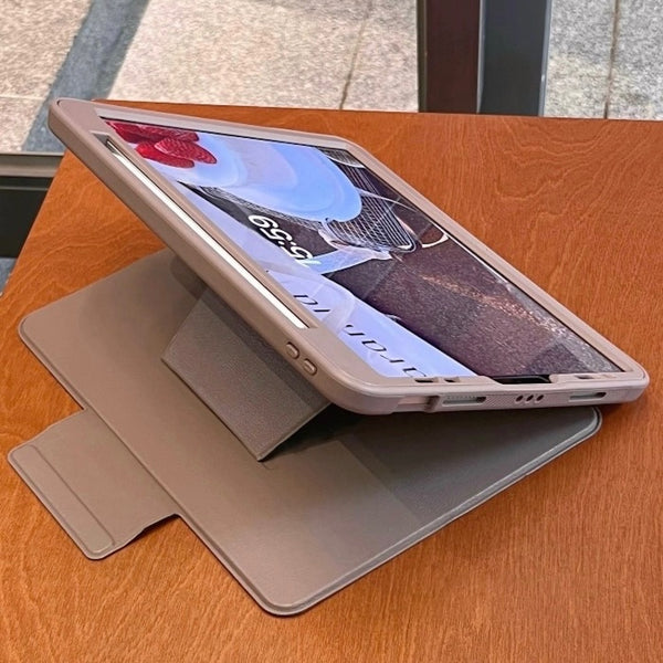 "Deployment Stand" iPad case with stand function