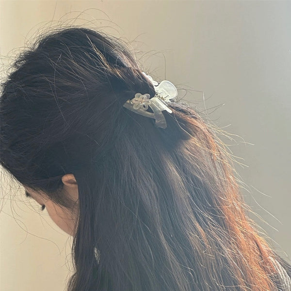 "Flower Marble" Hairband with Small Flowers