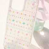 "Otome Line" Sparkly, semi-transparent, girly-patterned smartphone case