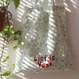 "Bring the Spring Breeze" Design Canvas Bag