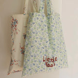 "Bring the Spring Breeze" Design Canvas Bag