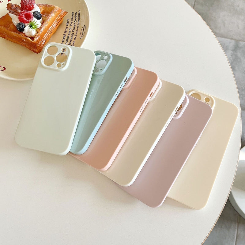 "Spring Sky" Simple Dull Color Smartphone Case