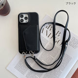 "Your ally when meeting" Smartphone shoulder bag with back pocket