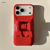 Cute 3D ribbon design! Half-price hard case for peace of mind even if you drop it (iPhone compatible)
