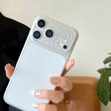 Elegant and Cute Lens Protector for iPhone 17 Pro / Pro Max, Adorned with Clear, Sparkling Stones